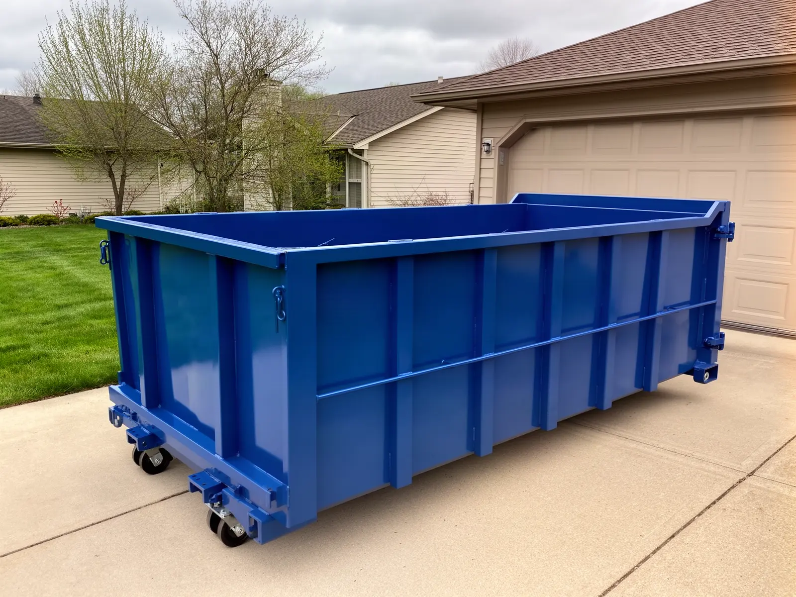 Roll-off dumpster from McCall & Crain Dumpster Rental in Cumming, GA